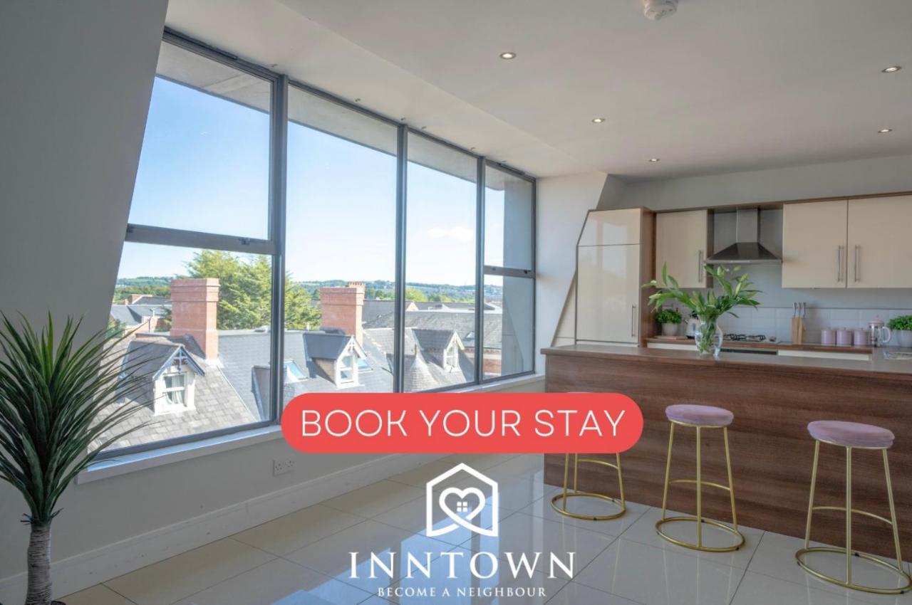 Rooftop Apartment At Queens Beautiful Views Belfast Esterno foto